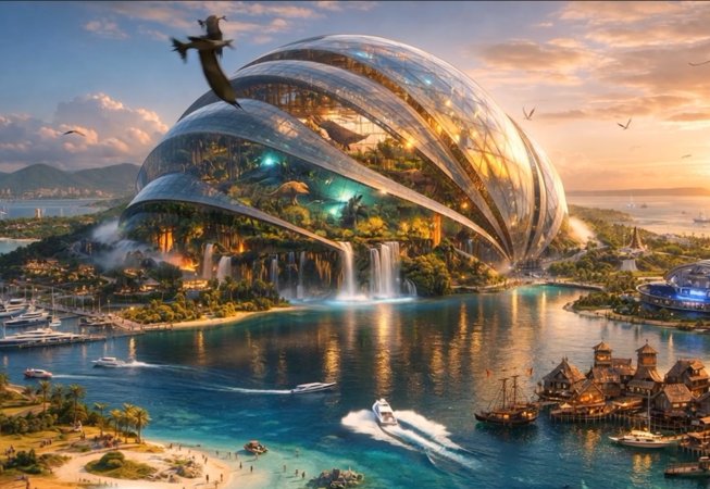 Concept: coastal biodome development (Newsletter 02)