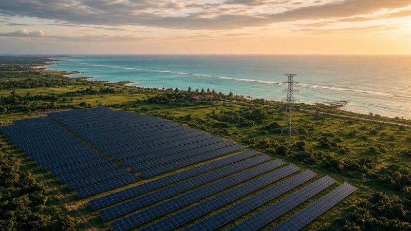 Energy: utility-scale solar on the coast