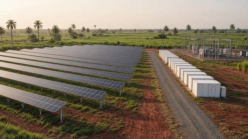 Etapa 2: solar farm and grid storage