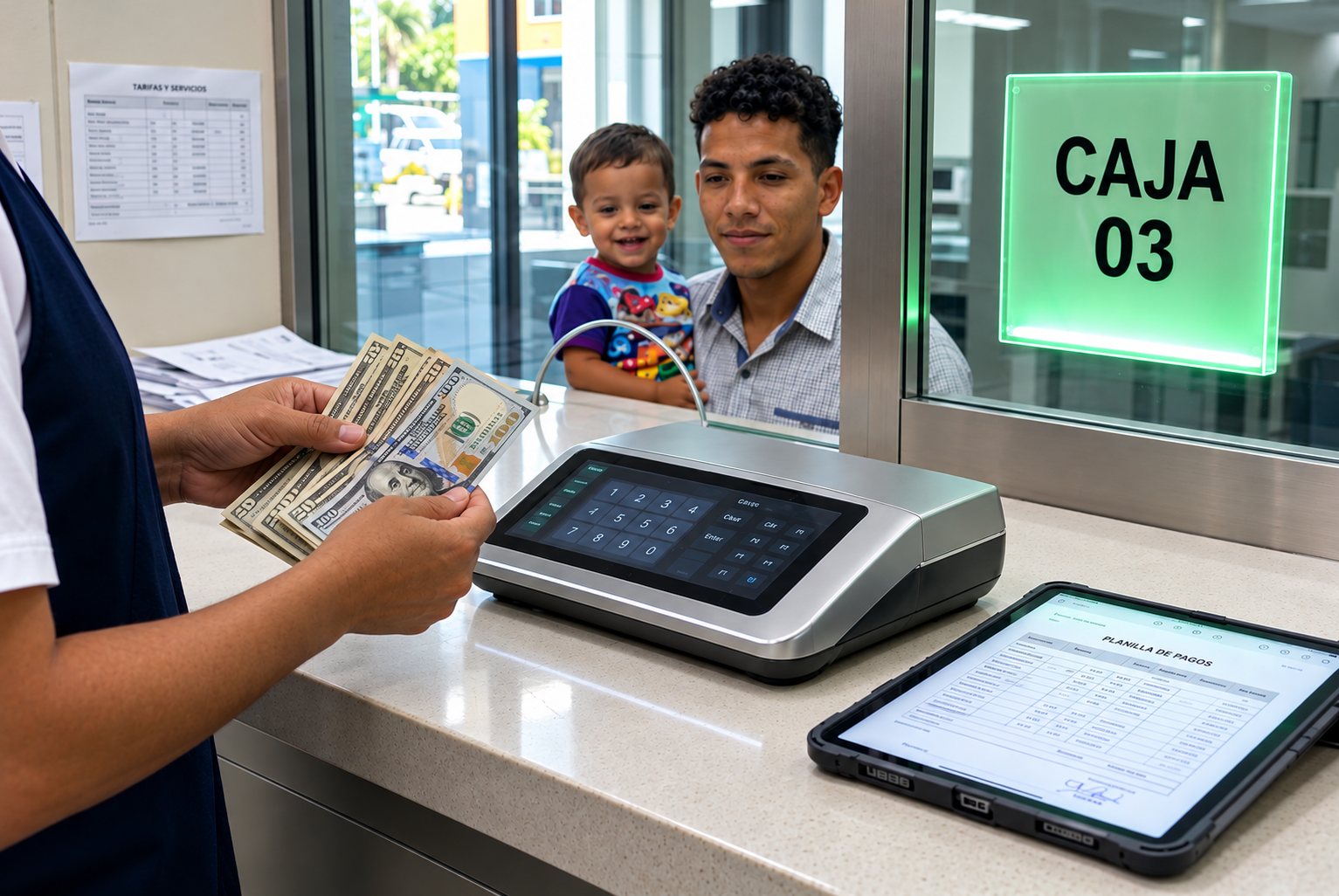 CUBA 2.0 Salary: payday at the counter Payday at the counter in Cuba — CUBA 2.0 public wages paid in US dollars