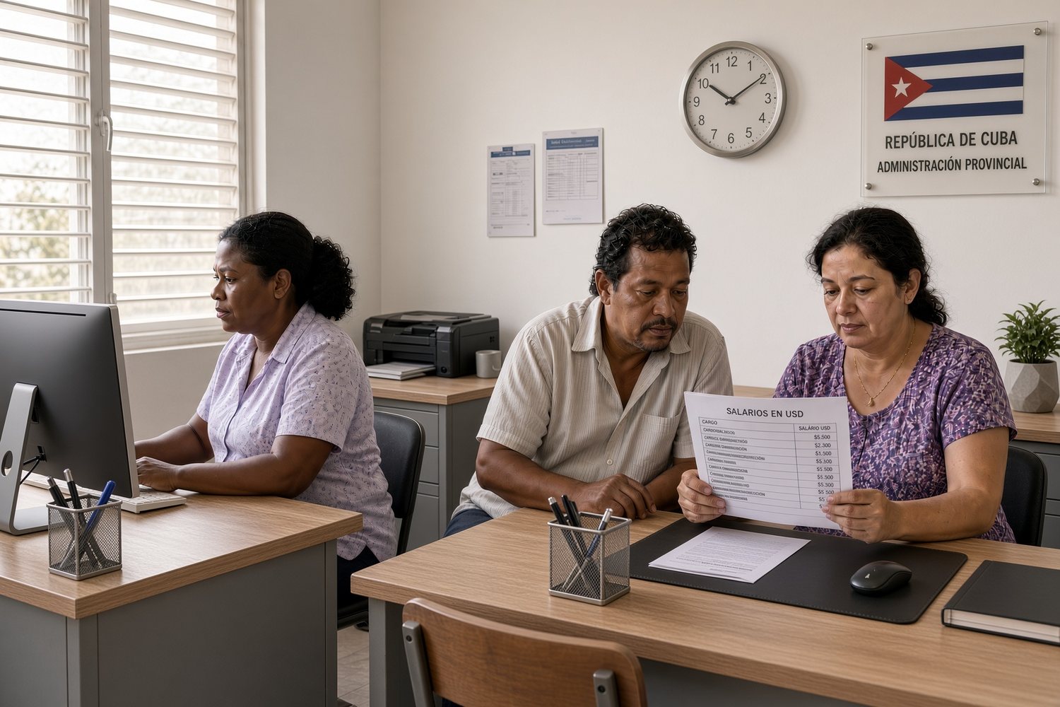 CUBA 2.0 Salary: provincial administration and planning Provincial administration and planning staff in Cuba — CUBA 2.0 salary structure